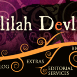 Stylized letters spelling out the name Delilah Devlin